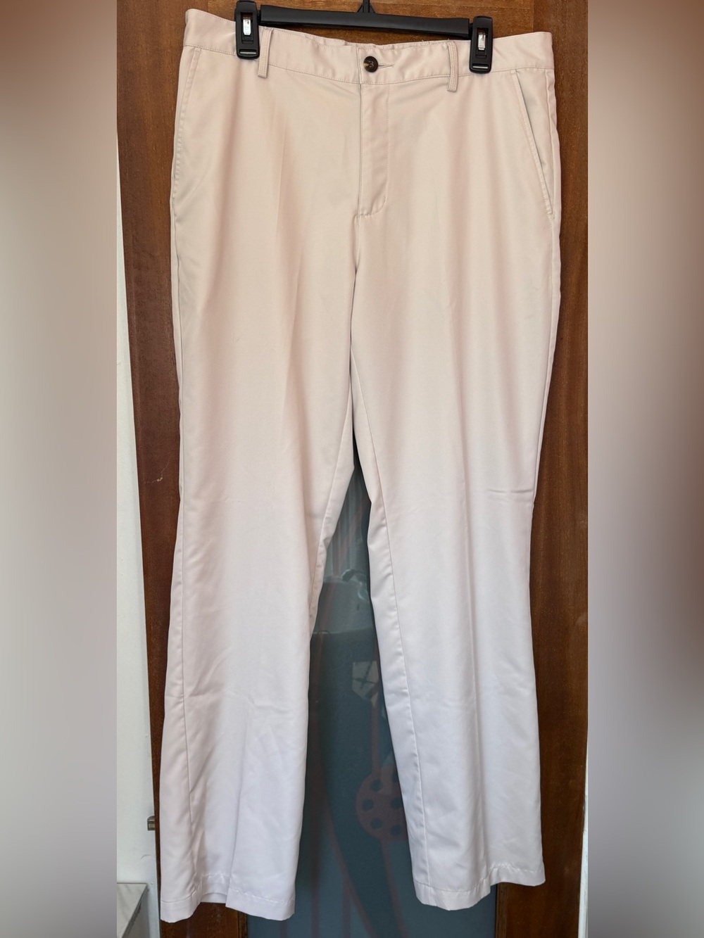 Adidas Golf ClimaLite Light Beige Golf Pants Size 32 X 32